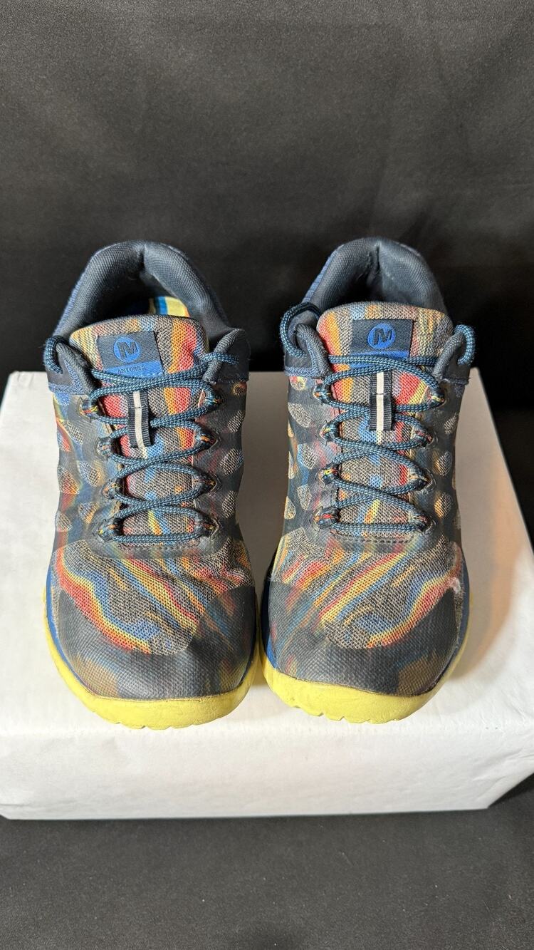 Merrell Antora 2 Rainbow Mountain Trail Shoes Womens's 9 Wide Vibram